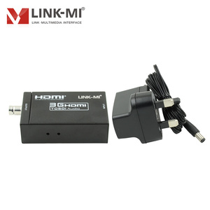 Convertidor Mini HDMI a 3G/HD SDI Compatible con fuente HDMI de 1080P en pantalla BNC Convertidor HDMI a SDI