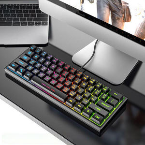 Teclado para juegos de computadora todo tipo botón 61 teclas Teclado mecánico para juegos - Product Image 4
