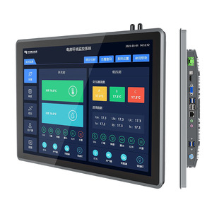 LICON Computadora integrada industrial de 19 pulgadas Todo en uno KDS Touch Tablet PC todo en uno Panel Industrial PC computadora - Product Image 1