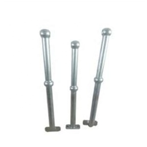 Kugelgelenk Handlauf Handlauf Industrie Gitter Geländer Geländer Rost Metall Treppe Handlauf