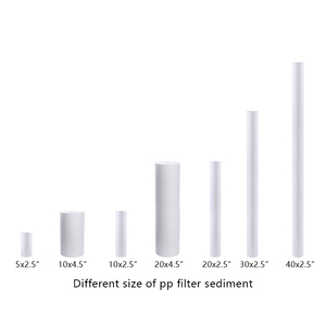Customized 1/5/10 Micron 10&quot; <strong>20</strong>&quot; 30&quot; 40 Inch <strong>PP</strong> Sediment Melt Blown Cartridge <strong>Filter</strong> High Flow <strong>PP</strong> Spun Water <strong>Filter</strong> Cartridge - Product Image 1