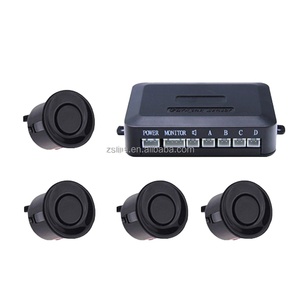 NTO inteligente 4 sensores línea de estacionamiento Radar de marcha atrás pantalla Led frente trasero Monitor de ayuda inversa SISTEMA DE Sensor de estacionamiento - Product Image 1