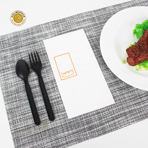 OOLIMA PACK Customized Logo Printed Dinner Paper <strong>Napkin</strong> Tissue <strong>1</strong>/<strong>8</strong> <strong>Napkin</strong> Folding - Product Image 5