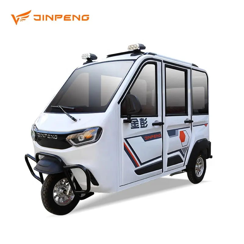 JINPENG 2023 Hot Sale Model CX New Cheap Fully Enclosed Convertible Large Space Adult Electric Tricycles