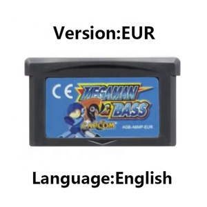 คาร์ทริดจ์เกม Mega Man GBA 32บิตการ์ดเกมคอนโซลวิดีโอเกม Mega Man ZERO 1-4 Mega Man Red Sun Blue Moon สำหรับ GBA - Product Image 5