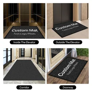 Tùy chỉnh chân Mat cá nhân kinh doanh Mat Thảm lối vào thảm chùi chân trong nhà ngoài trời chống trượt thảm tùy biến Logo thảm - Product Image 6