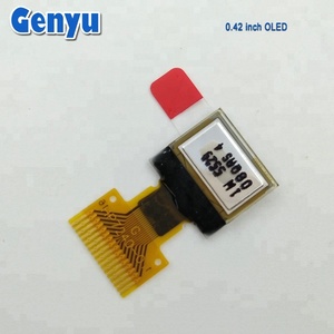 Micro OLED Display 0,42 ''Weiß 16pins Löttyp Spi Mini 0,42 Zoll 72x40 Dot Matrix I2C OLED für Arduino