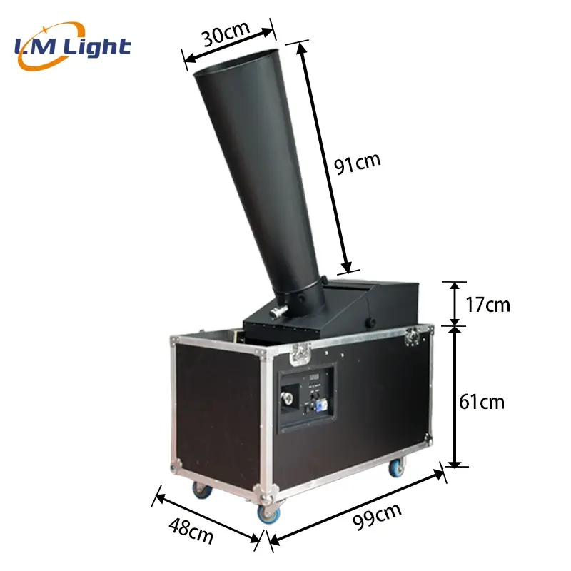 Bühne große Konfetti-Maschine dmx papier co2 Konfetti-Blasmaschine für Hochzeitsparty elektrischer DJ Hochzeit Konfetti-Kanone-Shooter