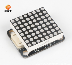 MAX7219 modulo a matrice di punti 8x8 LED Display microcontrollore Driver con interfaccia PH2.0, compatibile con Arduino/LEGO