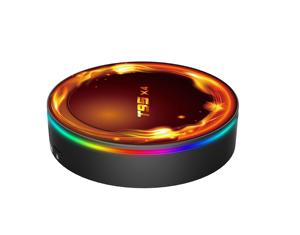 Yeni RGB ışık T95X4 Android 11 TV kutusu Amlogic S905X4 4GB RAM 32B 64GB AV1 av8 K çözme 4K medya oynatıcı IPTV akıllı TV kutusu - Product Image 5