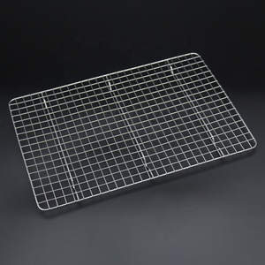 Đa Chức Năng Thép Không Gỉ Làm Mát Giá Cho Nửa Tấm Bánh Pan Nướng Thân Thiện Với Môi Vuông Nướng Món Ăn Cho Nhà Bánh Sử Dụng - Product Image 1