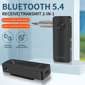 High Quality Two in One USB BT Transmitter 5.4 in Car BT Receiver Dual <strong>Output</strong> <strong>Computer</strong> TV <strong>Audio</strong> Transmitter