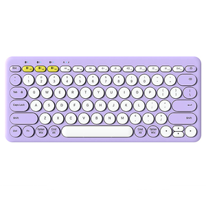 Colorful Multi-<strong>Device</strong> <strong>Bluetooth</strong> Wireless <strong>Keyboard</strong> Silent Scissors Keys Slim Portable Mini <strong>Keyboard</strong> for mac Windows - Product Image 6