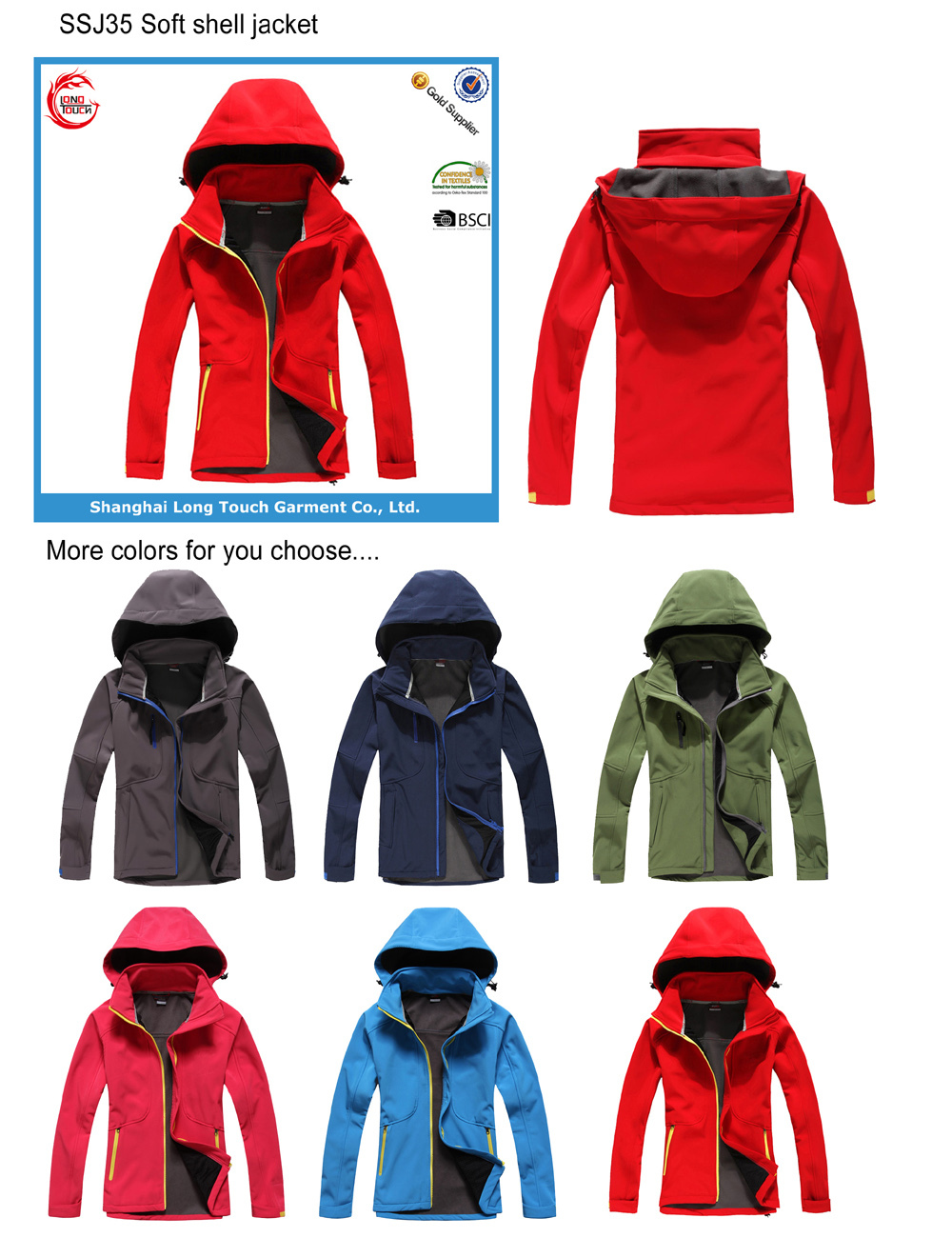 SOFTSHELL COLORS