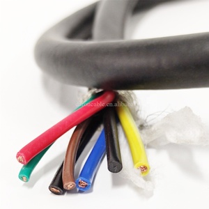 Çok iletken kraliyet kablosu esnek kablo RVV 2 3 4 5 çekirdek 0.75 1 1.5 2.5 4 6 MM elektrik kablo tel güç kablosu - Product Image 6