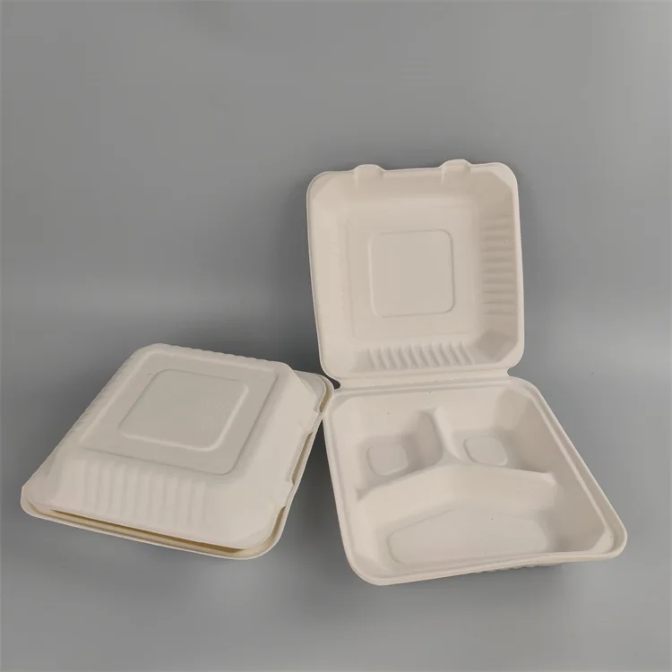 wholesale 100% sugarcane bagasse lunch box