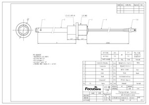 Focusens ODM OEM高温RTD PT100温度计传感器200至400摄氏度干燥器空气压缩机温度探头 - Product Image 6