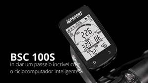 Para IGPSPORT BSC100S 2.6 Polegada Cronômetro de Bicicleta Sem Fio À Prova D' Água MTB Computador de Ciclismo de Estrada para Bluetooth ANT Computador