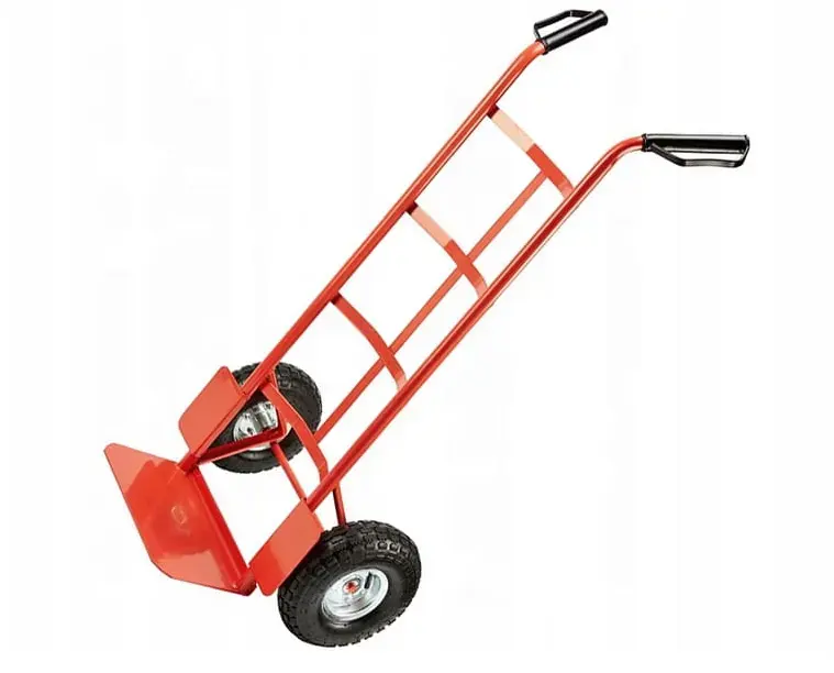 HT1830 200kgs metal hand lift trolley for carrying goods warehouse hand trolley to transport goods