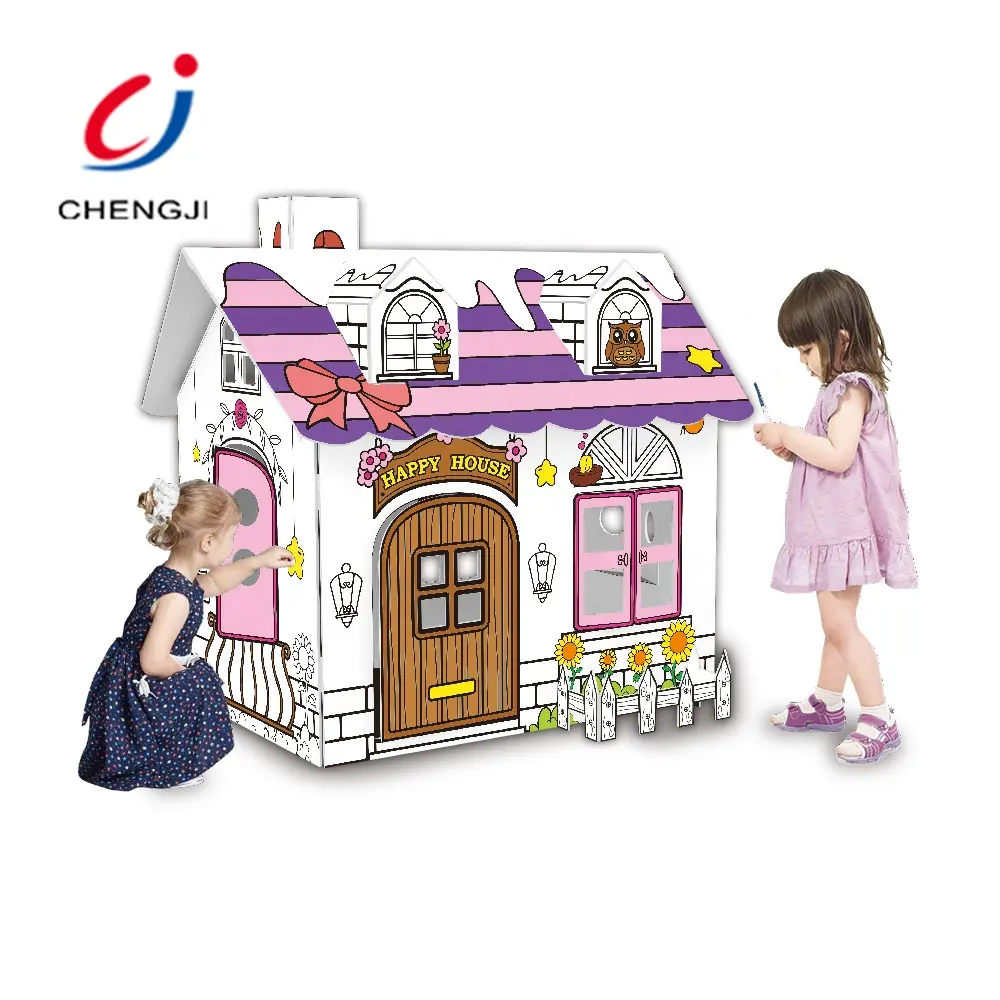 Chengji Trending Educational cartone giocattolo pittura 3D Set casa Doodle fai da te