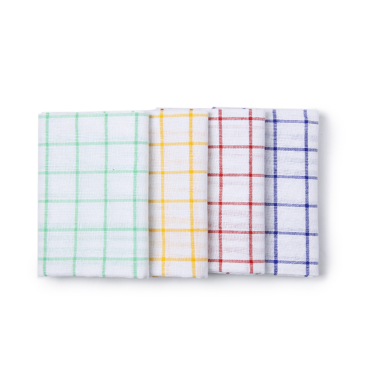 Wholesale factory direct white 100% cotton dish kitchen tea towels