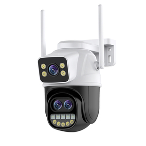 OEM ODM Triple Lens ICSEE WIFI <strong>Camera</strong> 8X Zoom Pan-Tilt 360 View Smart Human Detection Auto Tracking Home Security PTZ <strong>Camera</strong> - Product Image 3