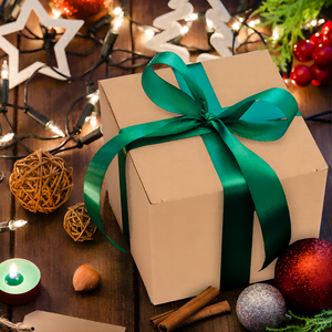 Giấy kraft Hộp quà tặng nhỏ nắp vuông trình bày thư mục cho cốc nến Ngày Valentine lưu trữ thực phẩm Matt cán - Product Image 2