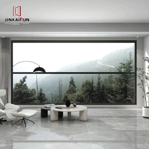 Automatic Sliding Panoramic Balcony <strong>Window</strong> with Broken Bridge Aluminum Lifting <strong>Sash</strong> Electric Lifting <strong>Window</strong> for Balcony Access - Product Image 2