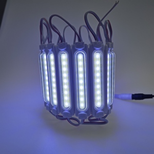 DC24V 9ライトミニLEDインジェクションモジュールCOB LEDモジュールIP65クリアレンズバックライト8620広告看板スマートストリップライト用 - Product Image 2