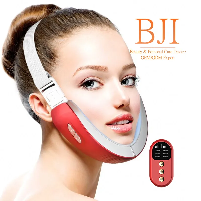 Hot Products EMS Vibration RF V Shape Other Home Use Beauty Equipment Skin Beauty Tools Device Facial Machine Face Massager