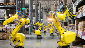 Robot de entrega de paletización automática de almacén para sistema automático de carga y descarga