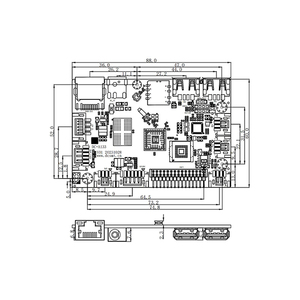Scheda di interfaccia Android con 10.0 Android 2G RAM 16G ROM USB/LVDS Quad-core Allwinner A133 - Product Image 5