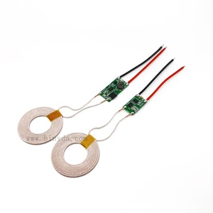 5V2Aワイヤレス充電器モジュール大電流ワイヤレス電源モジュール送信機受信機充電コイルモジュールDIY - Product Image 1