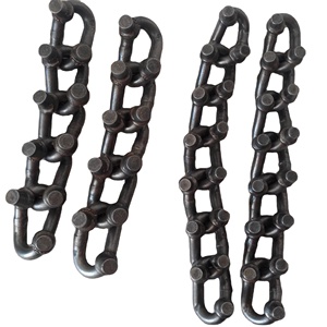 スパイク付きツイストチェーン、スパイクツイストチェーン - Product Image 1
