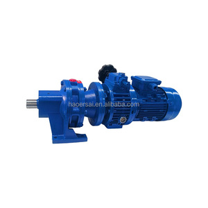 手轮调速B/X/MBW/L摆线减速器组合带无级调速器 - Product Image 2