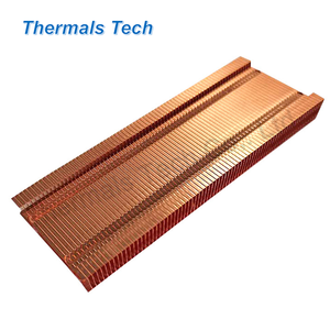 Dizüstü bilgisayar soğutma modülü için süper ince bakır yığılmış fin soğutucu - Product Image 5