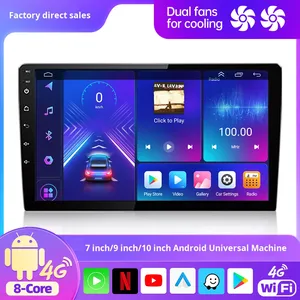 <span class=keywords><strong>Android</strong></span> All-in-One-Auto navigation Großes 9-10-Zoll-Dashboard-Radio für drahtlose Bluetooth-CarPlay-Rückfahr kamera 1 Jahr Garantie - Product Image 5