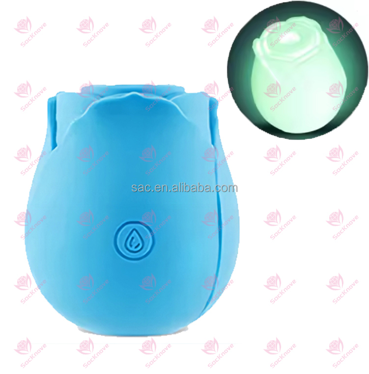 Luce luminosa blu