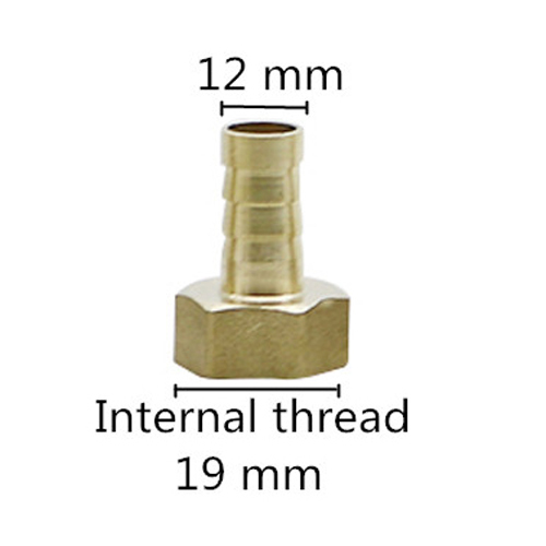 Yellow - 1/2" Female Thread to 12mm