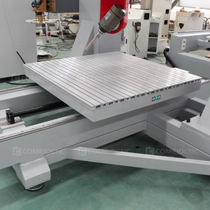 数控路由器5轴3D木材360度5D雕刻切割木材模型ATC - Product Image 6