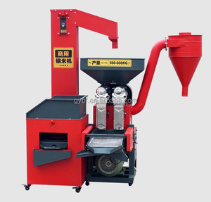 带杂质分离器的高品质商用振动碾米机脱壳6N1000碾磨机 - Product Image 4