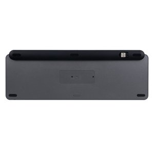 Venta al por mayor 2,4G + Teclado inalámbrico Bluetooth con teclas numéricas y teclas multimedia para PC/Tablet Compter/Teléfono móvil