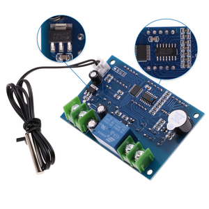 Roarkit DC 12V Thermostat Intelligenter digitaler Thermostat-Temperatur regler mit NTC-Sensor W1401 LED-Anzeige modul - Product Image 2