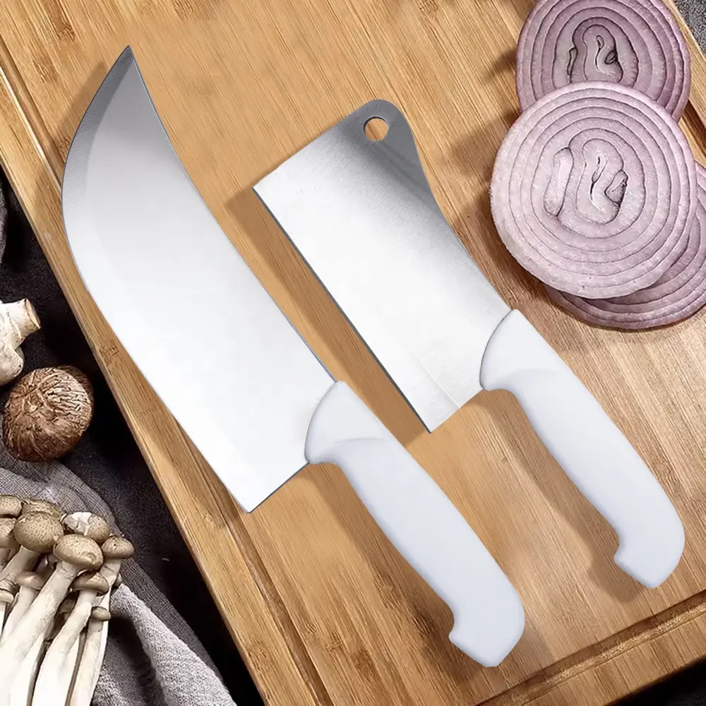 Hersteller Custom ized Good Price Geschirrs püler Safe Werbe geschenk präsentiert Edelstahl Messer Set Küche mit Geschenk box