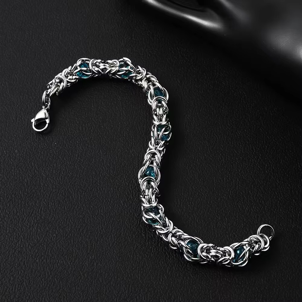 Perles bleues