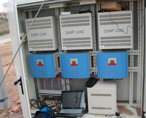Las imágenes indican el estado de funcionamiento Sistema híbrido solar visualmente eólico Controlador MPPT de generador eólico de 3KW con carga de descarga - Product Image 4