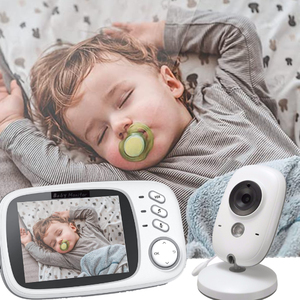 Monitor de bebé con cámara para visión nocturna y Sensor de temperatura, batería de alta capacidad y pantalla de temperatura ambiente, 3,2 CC602 - Product Image 4