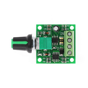 1803BK PWM DC controlador de velocidad del motor 1,8 V 3V 5V 6V 12V 2A Función de interruptor de control de velocidad - Product Image 3