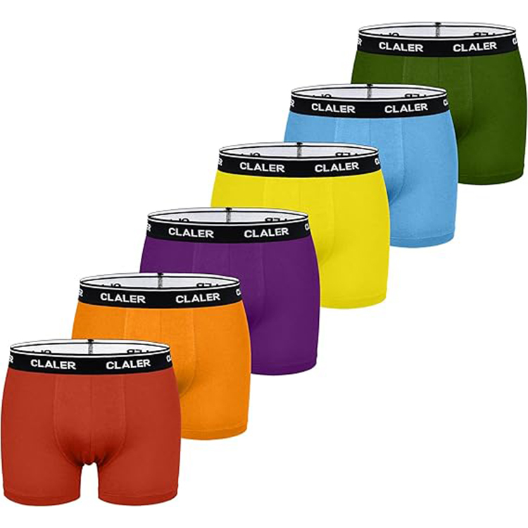 Purple + Green + Orange + Light blue + Tangerine + Yellow