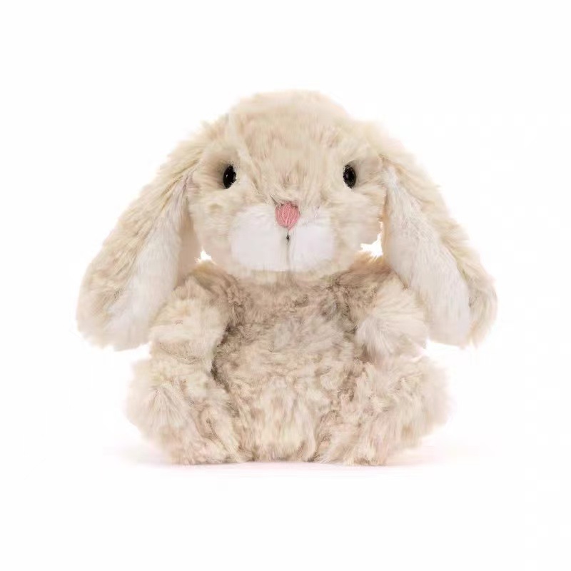 Doux lapin beige 15cm